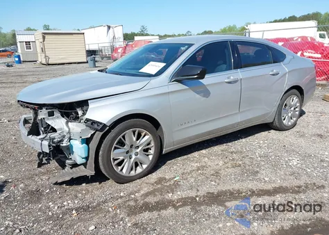 2017 Chevrolet Impala Ls z USA, uszkodzony, nr VIN 1G11Z5SA3HU114035
